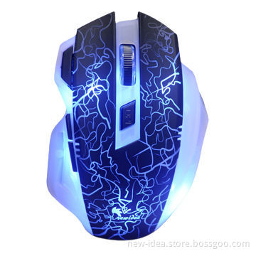 Laser Gaming Mouse with Adjustable DPI, Ergonomic Design, Fire Button
